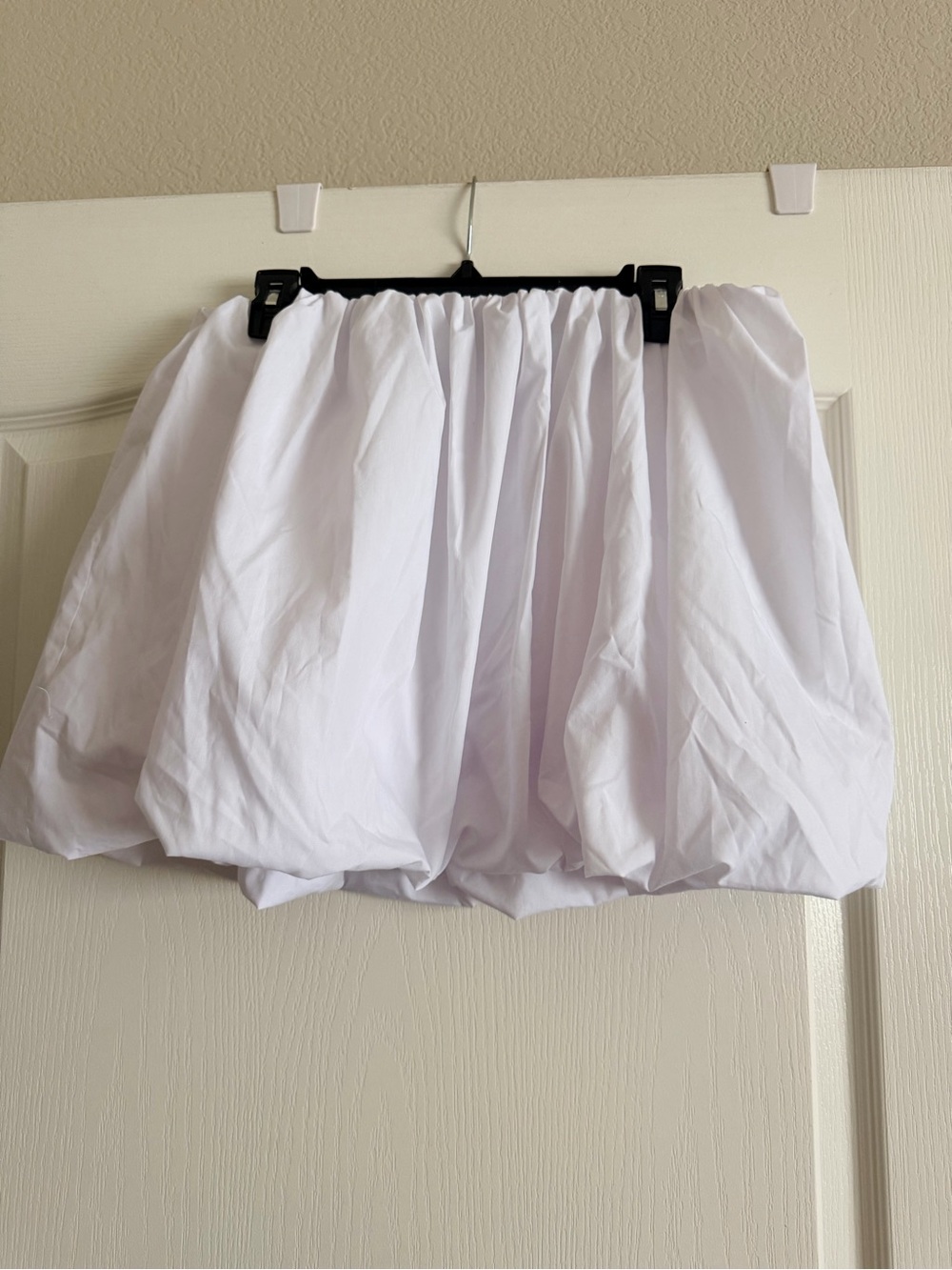 ASOS White Balloon Mini Skirt